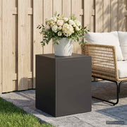 Plantenstandaard 30x30x40 cm staal zwart