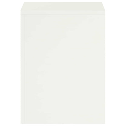 Plantenstandaard 2 pcs Wit 30 x 30 x 40 cm Staal