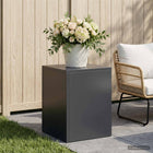 Plantenstandaard 30x30x40 cm antraciet roestvrij staal