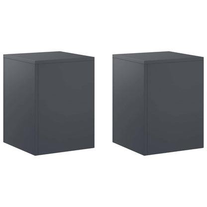 Plantenstandaard 2 pcs Antraciet 30 x 30 x 40 cm