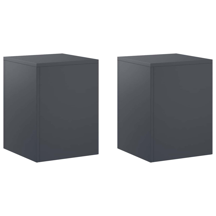 Plantenstandaard 2 pcs Antraciet 30 x 30 x 40 cm