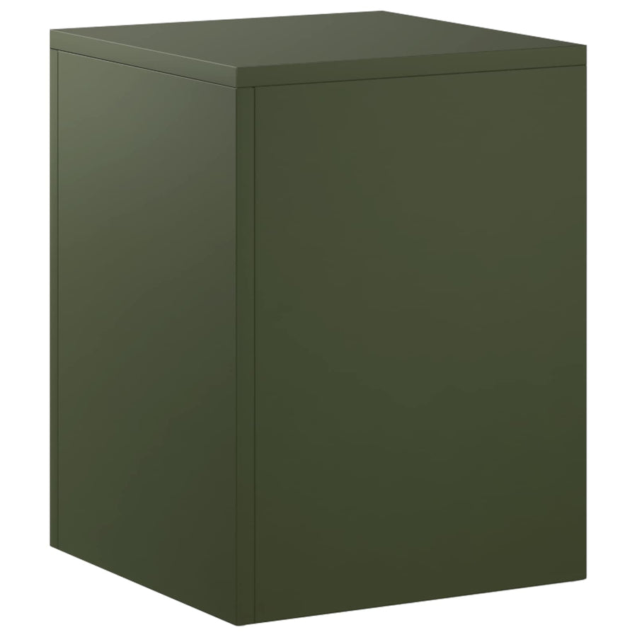 Plantenstandaard Olijfgroen 30 x 30 x 40 cm weervast staal