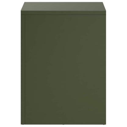 Plantenstandaard Olijfgroen 30 x 30 x 40 cm weervast staal