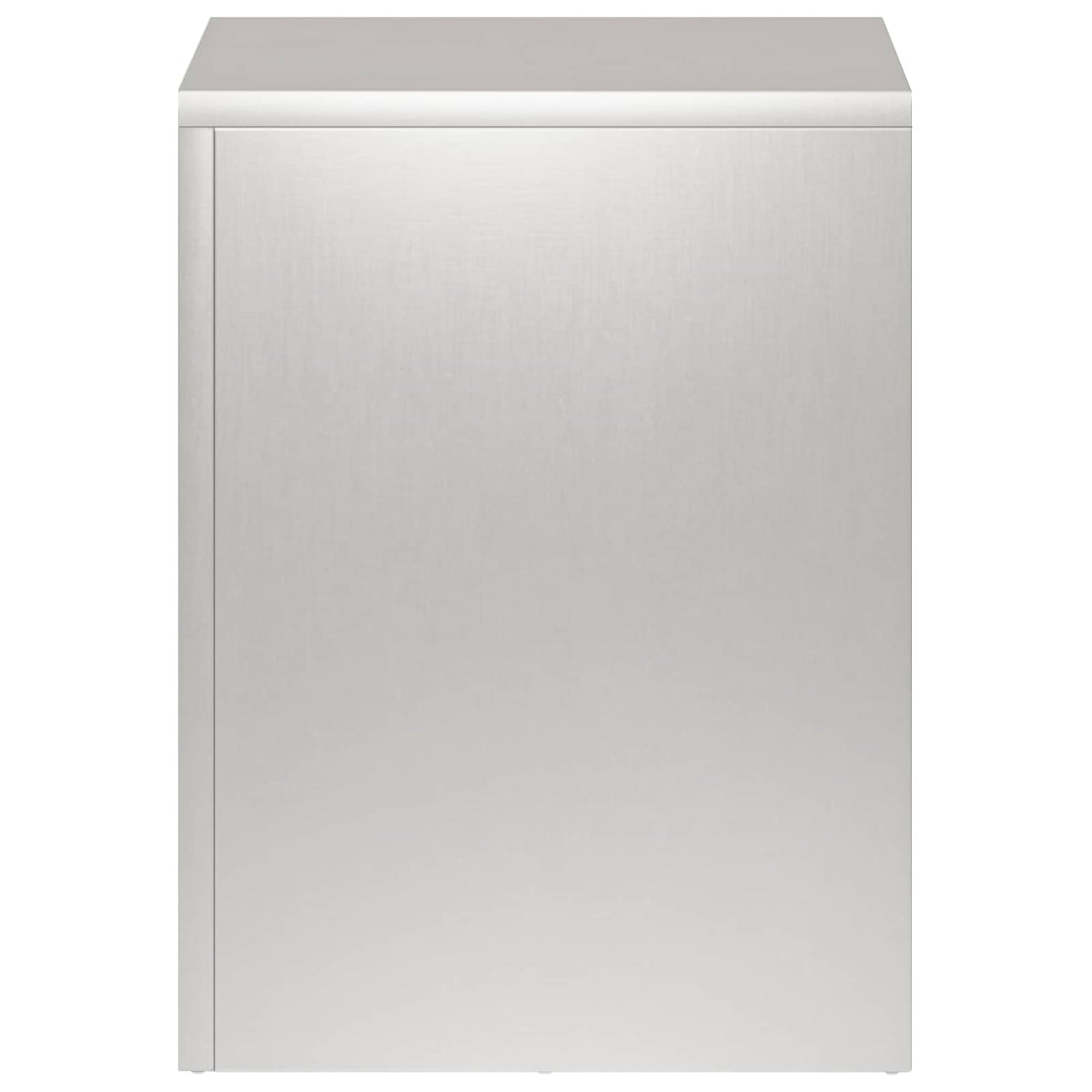 Plantenstandaard 2 pcs zilver 30 x 30 x 40 cm Staal