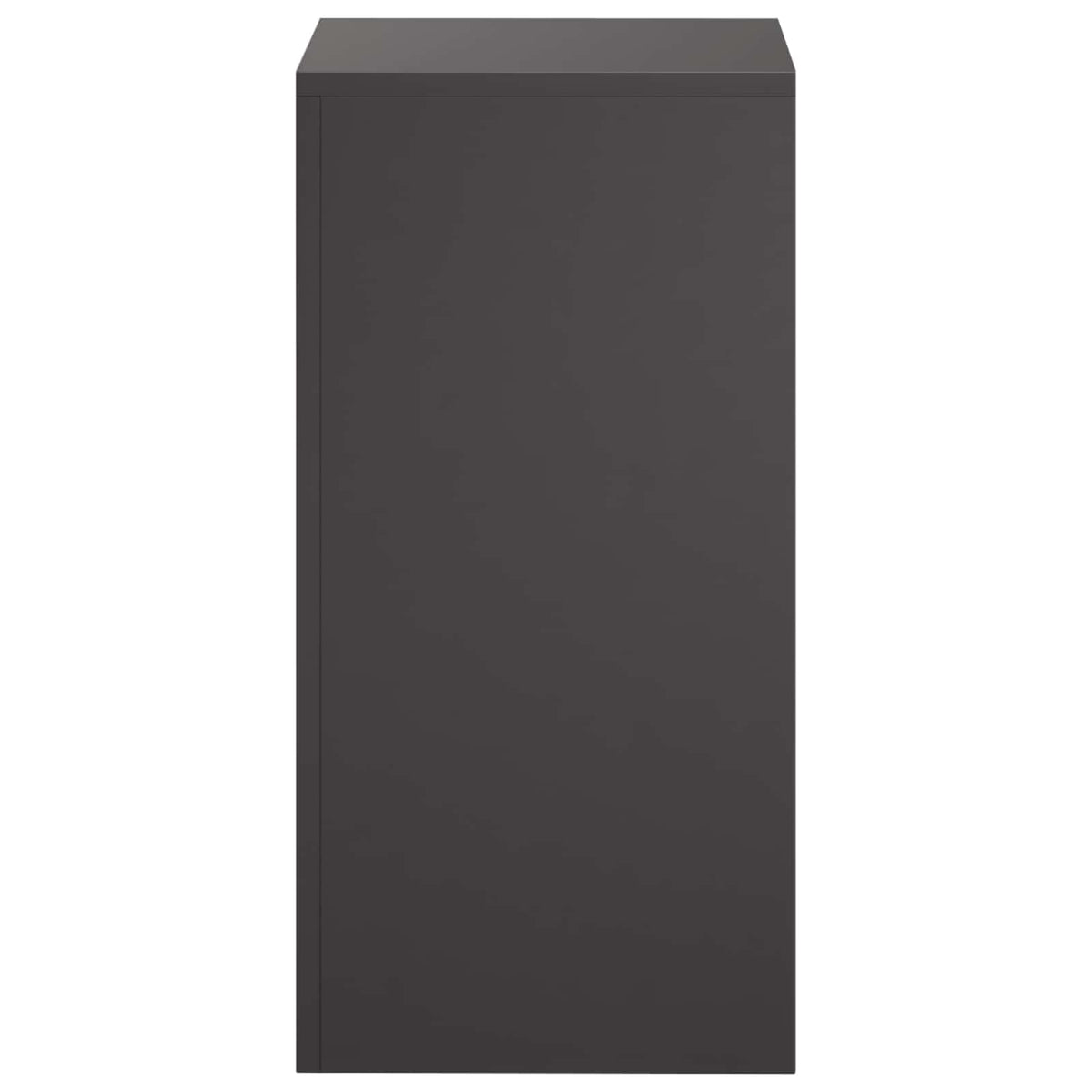 Plantenstandaard 2 pcs Zwart 30 x 30 x 60 cm Staal