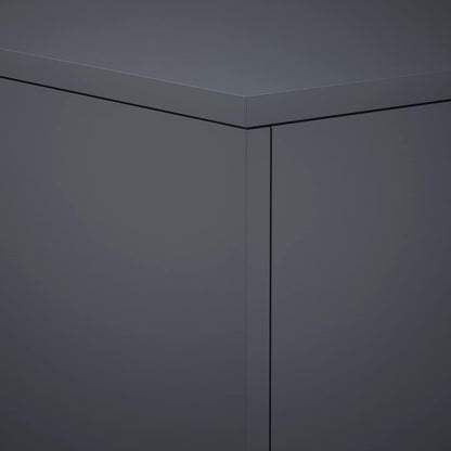 Plantenstandaard Antraciet 30 x 30 x 60 cm Roestvrij staal