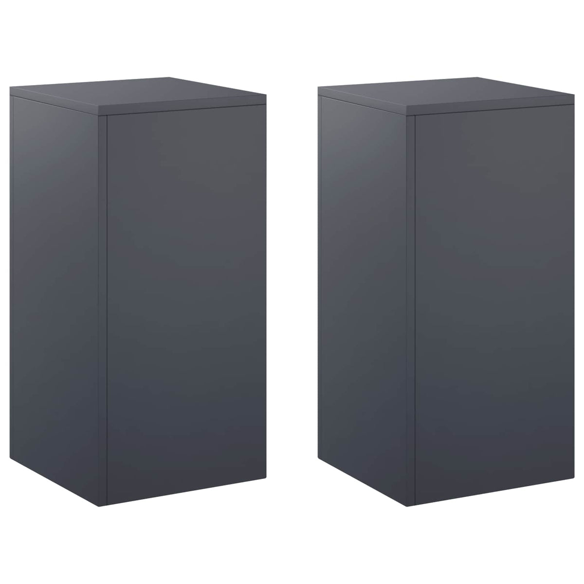 Plantenstandaard 2 pcs Antraciet 30 x 30 x 60 cm