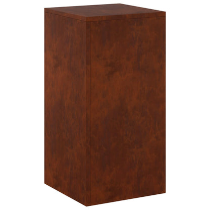 Plantenstandaard Roestkleurig 30 x 30 x 60 cm weervast staal