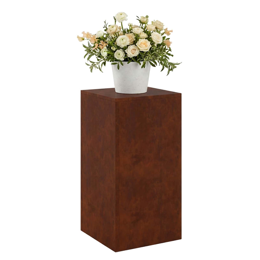 Plantenstandaard Roestkleurig 30 x 30 x 60 cm weervast staal