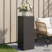 Plantenstandaard 30x30x80 cm staal zwart