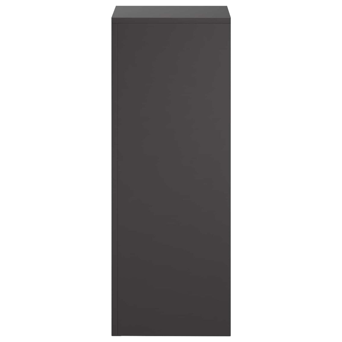 Plantenstandaard 2 pcs Zwart 30 x 30 x 80 cm Staal