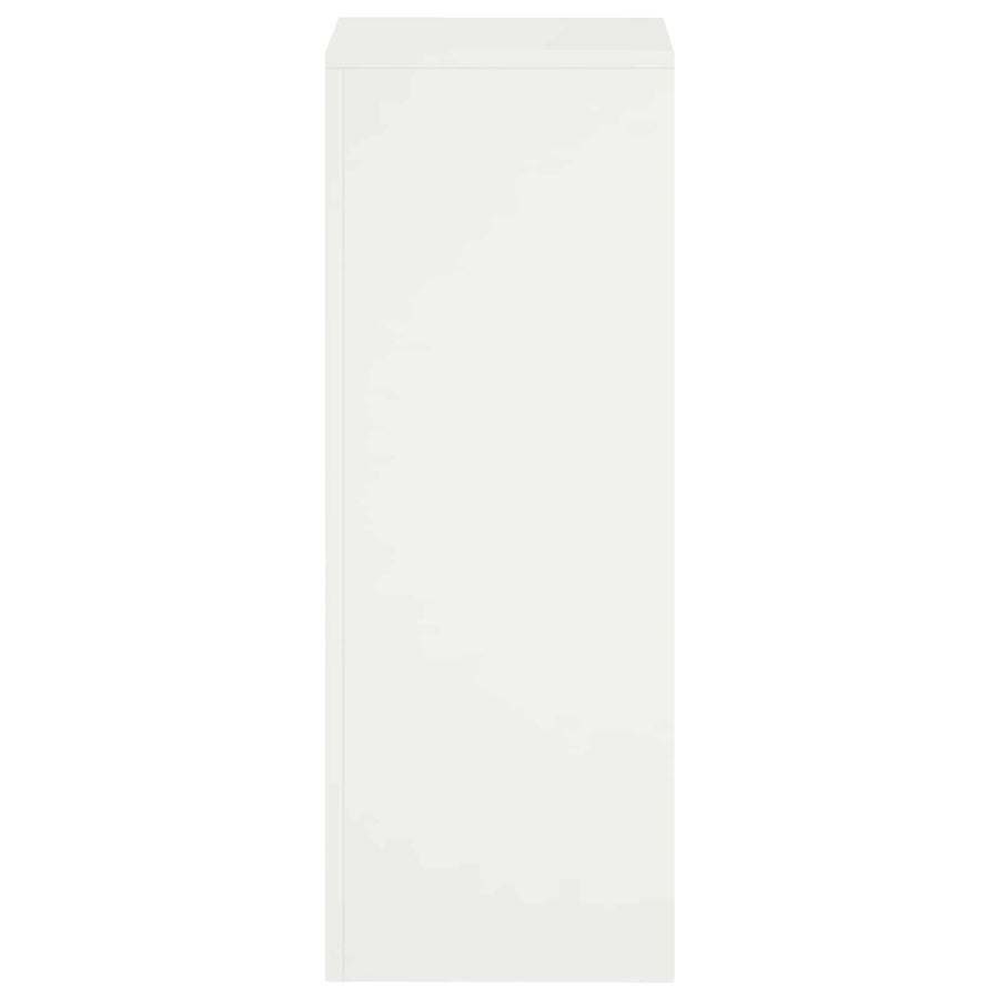 Plantenstandaard 2 pcs Wit 30 x 30 x 80 cm Staal