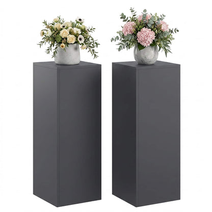 Plantenstandaard 2 pcs Antraciet 30 x 30 x 80 cm