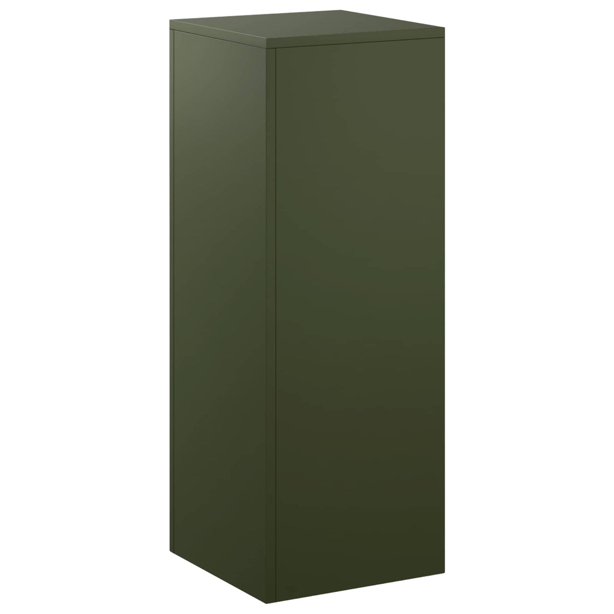 Plantenstandaard Olijfgroen 30 x 30 x 80 cm weervast staal