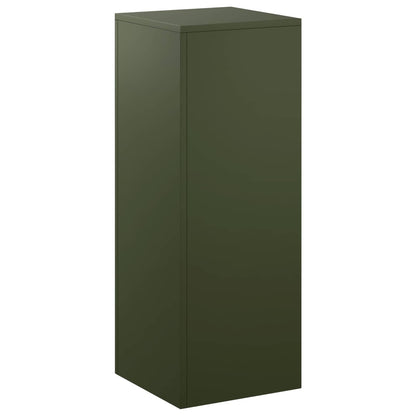 Plantenstandaard Olijfgroen 30 x 30 x 80 cm weervast staal