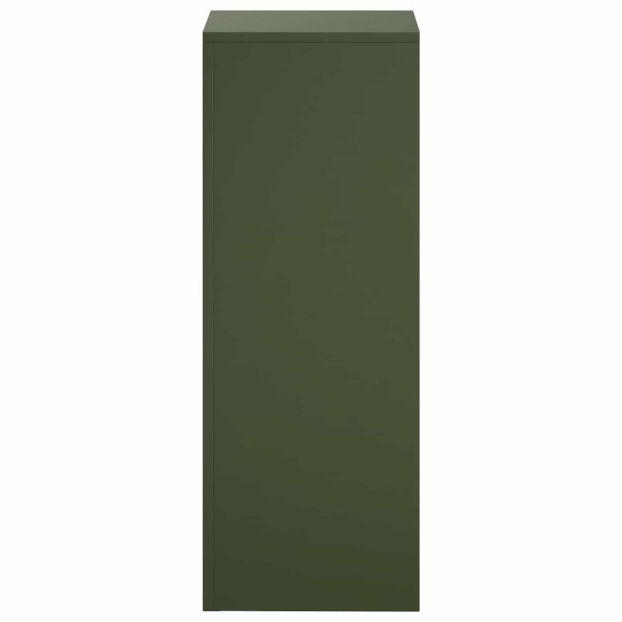 Plantenstandaard Olijfgroen 30 x 30 x 80 cm weervast staal