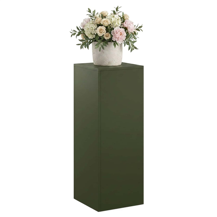 Plantenstandaard Olijfgroen 30 x 30 x 80 cm weervast staal