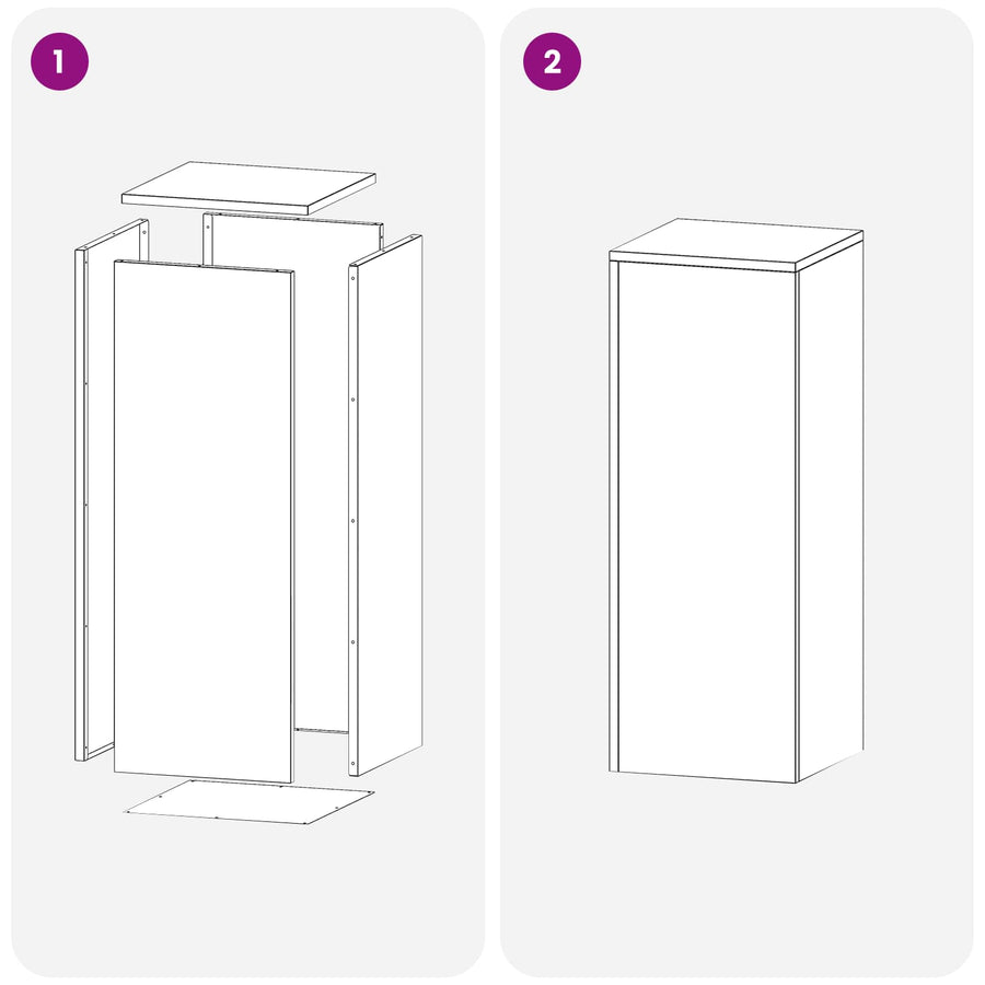Plantenstandaard 2 pcs Olijfgroen 30 x 30 x 80 cm Staal
