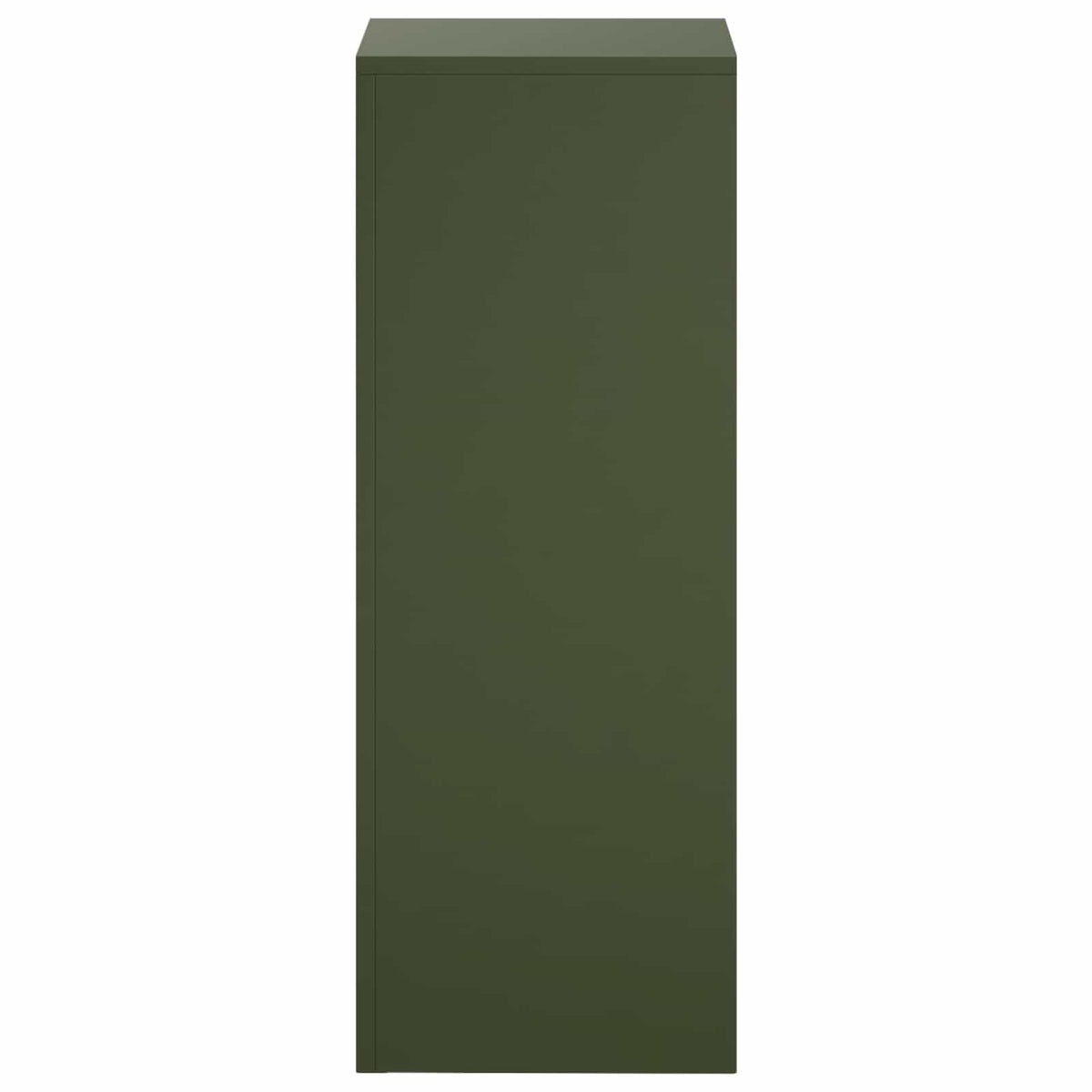 Plantenstandaard 2 pcs Olijfgroen 30 x 30 x 80 cm Staal