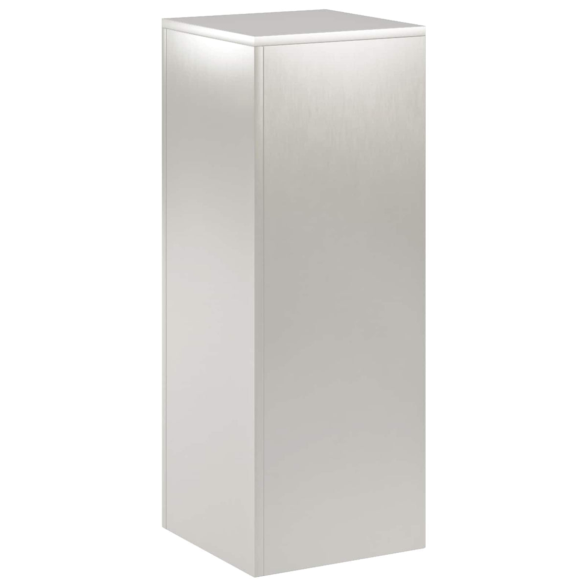 Plantenstandaard zilver 30 x 30 x 80 cm Staal