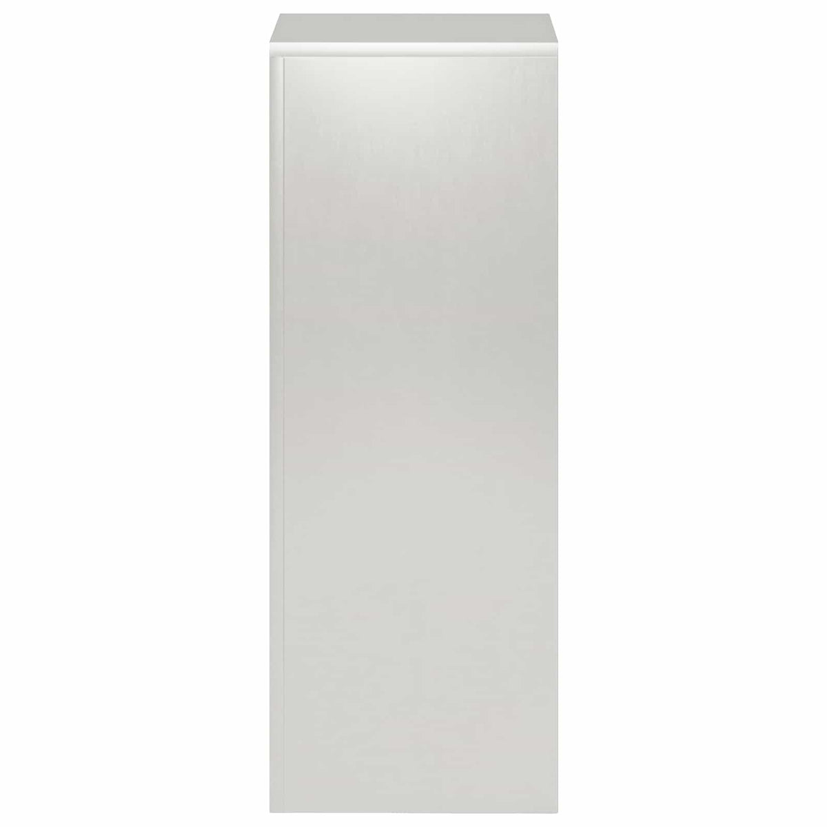 Plantenstandaard 2 pcs zilver 30 x 30 x 80 cm Staal