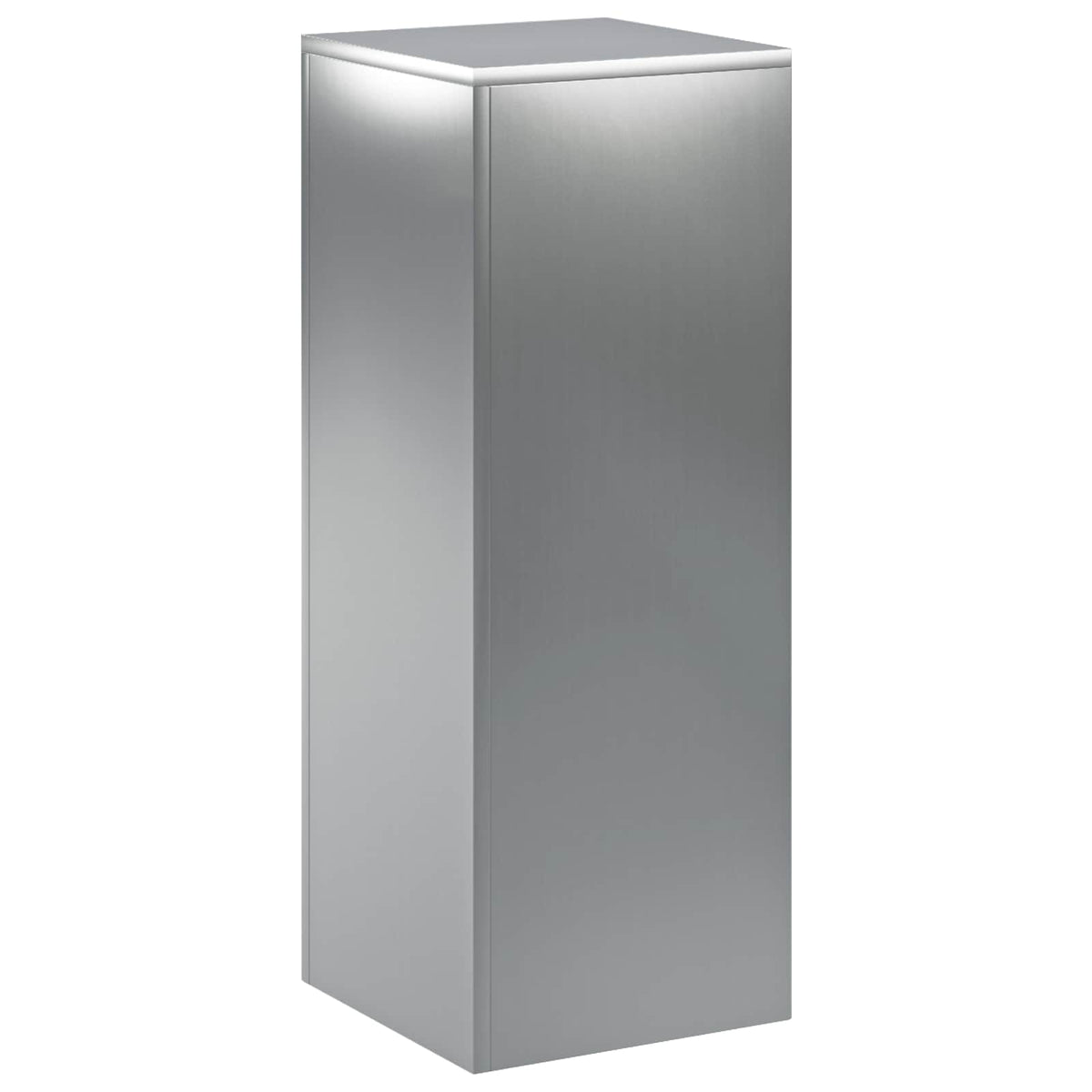 Plantenstandaard zilver 30 x 30 x 80 cm Staal