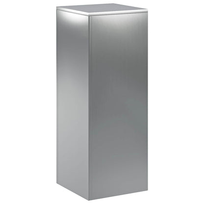 Plantenstandaard zilver 30 x 30 x 80 cm Staal