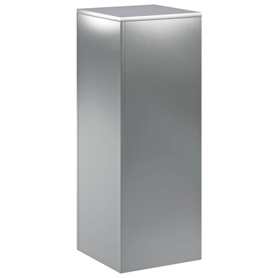 Plantenstandaard zilver 30 x 30 x 80 cm Staal
