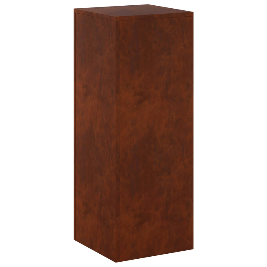 Plantenstandaard Roestkleurig 30 x 30 x 80 cm weervast staal