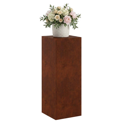Plantenstandaard Roestkleurig 30 x 30 x 80 cm weervast staal