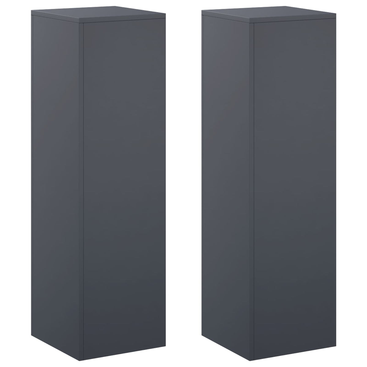 Plantenstandaard 2 pcs Antraciet 30 x 30 x 100 cm