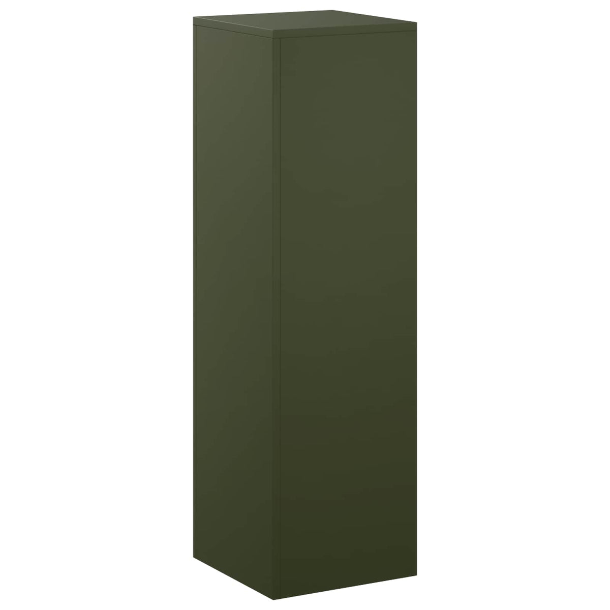 Plantenstandaard Olijfgroen 30 x 30 x 100 cm weervast staal