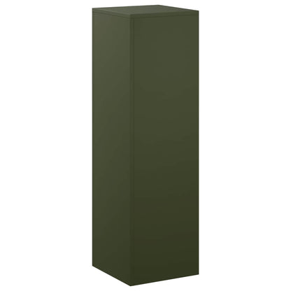 Plantenstandaard Olijfgroen 30 x 30 x 100 cm weervast staal