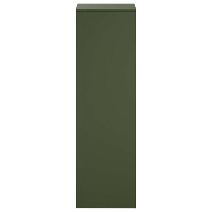 Plantenstandaard Olijfgroen 30 x 30 x 100 cm weervast staal