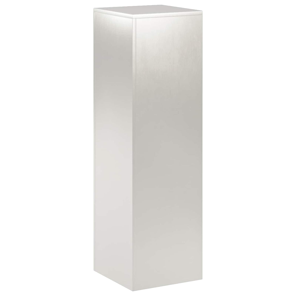 Plantenstandaard zilver 30 x 30 x 100 cm Staal