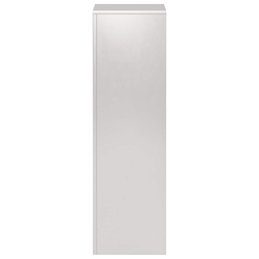 Plantenstandaard zilver 30 x 30 x 100 cm Staal