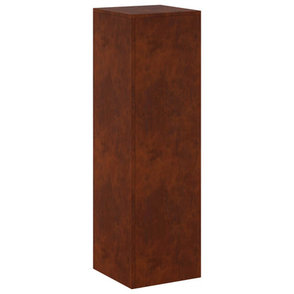 Plantenstandaard Roestkleurig 30 x 30 x 100 cm weervast staal