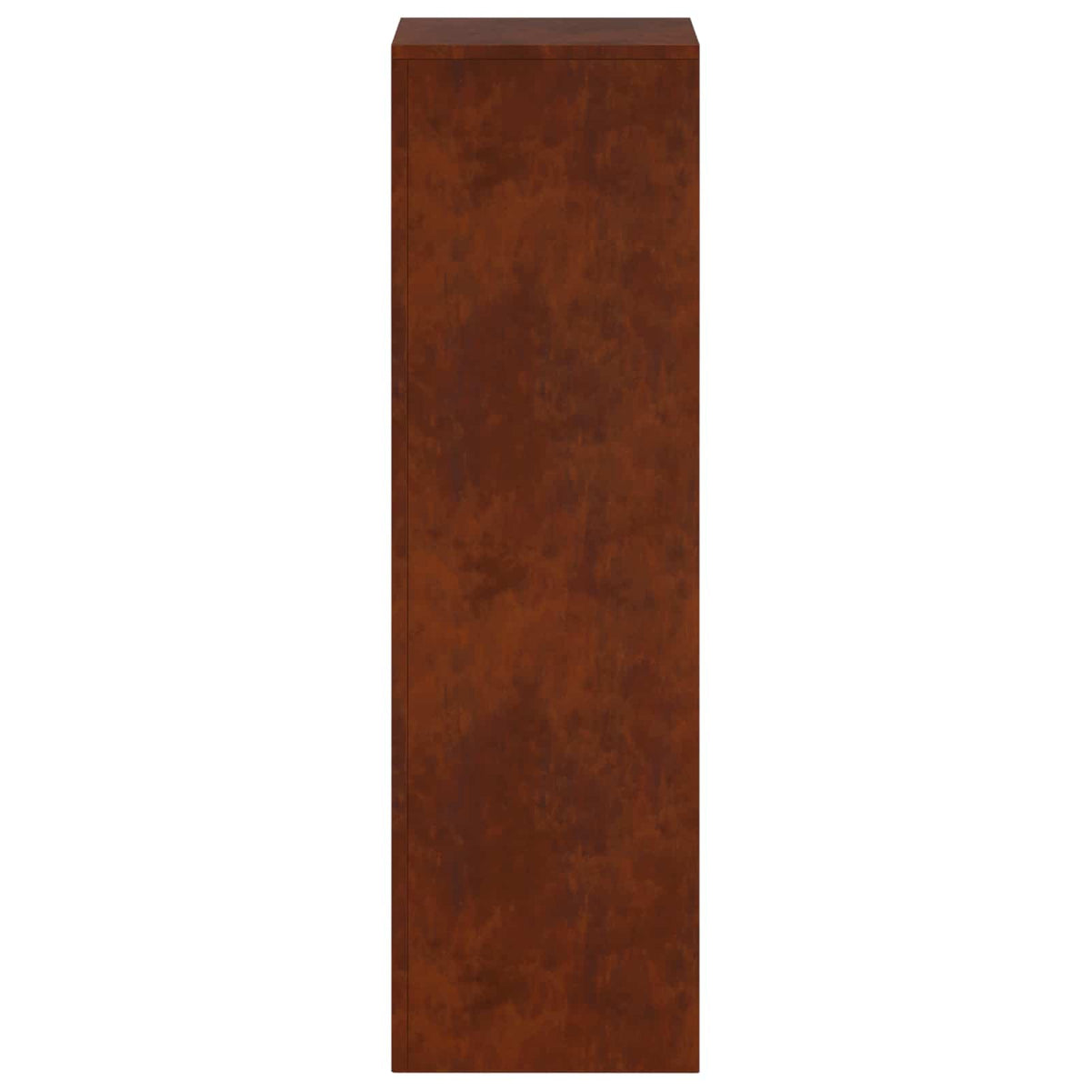 Plantenstandaard Roestkleurig 30 x 30 x 100 cm weervast staal