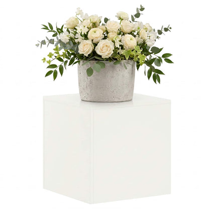 Plantenstandaard Wit 40 x 40 x 40 cm Staal