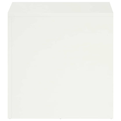 Plantenstandaard 2 pcs Wit 40 x 40 x 40 cm Staal