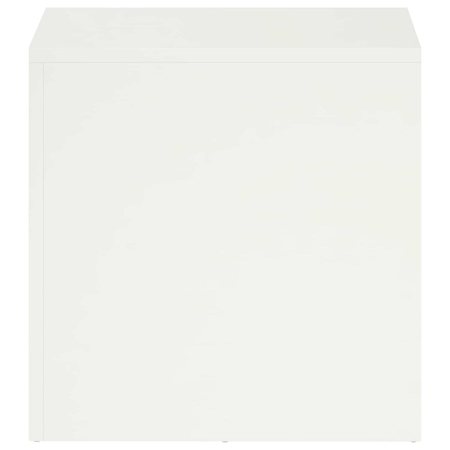 Plantenstandaard 2 pcs Wit 40 x 40 x 40 cm Staal