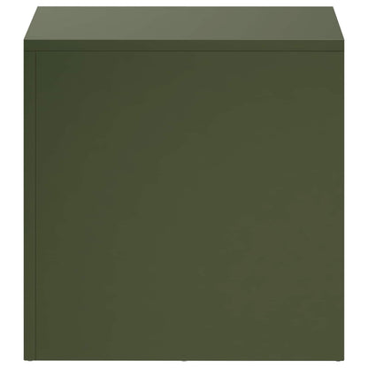 Plantenstandaard Olijfgroen 40 x 40 x 40 cm weervast staal