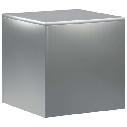 Plantenstandaard zilver 40 x 40 x 40 cm Staal