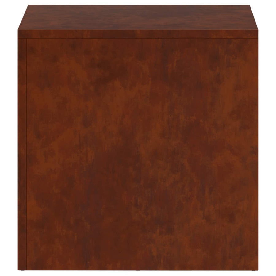 Plantenstandaard 2 pcs Roestkleurig 40 x 40 x 40 cm