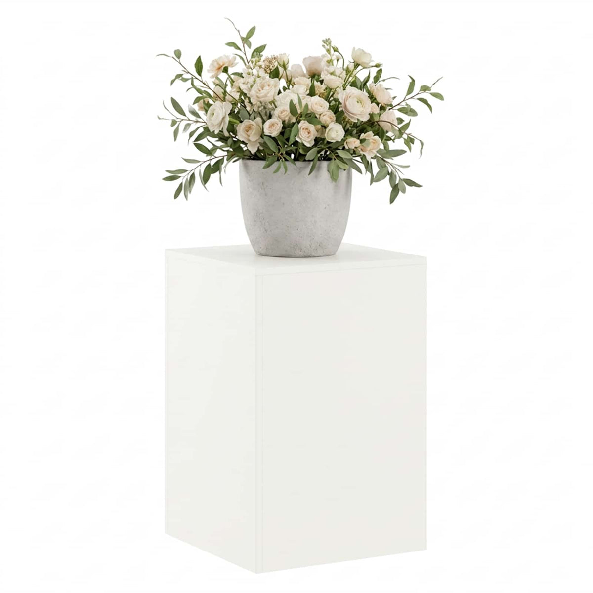 Plantenstandaard Wit 40 x 40 x 60 cm Staal