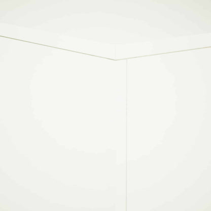 Plantenstandaard 2 pcs Wit 40 x 40 x 60 cm Staal