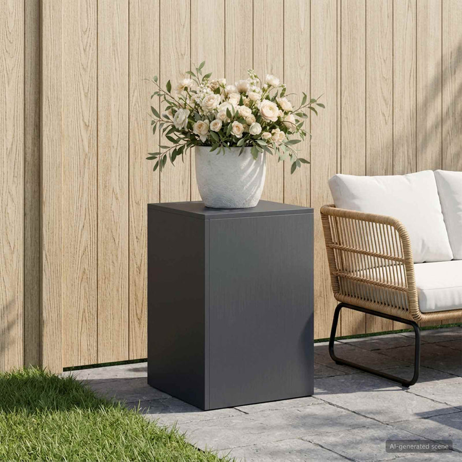 Plantenstandaard Antraciet 40 x 40 x 60 cm Roestvrij staal