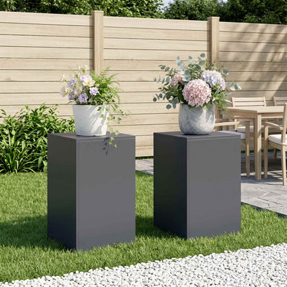 Plantenstandaard 2 pcs Antraciet 40 x 40 x 60 cm