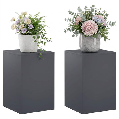 Plantenstandaard 2 pcs Antraciet 40 x 40 x 60 cm