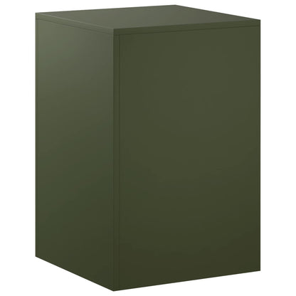 Plantenstandaard Olijfgroen 40 x 40 x 60 cm weervast staal